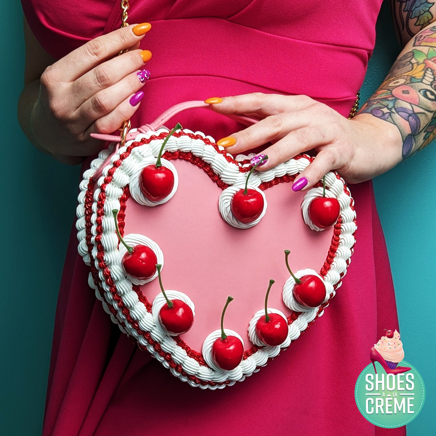 Retro Cake Handbag design
