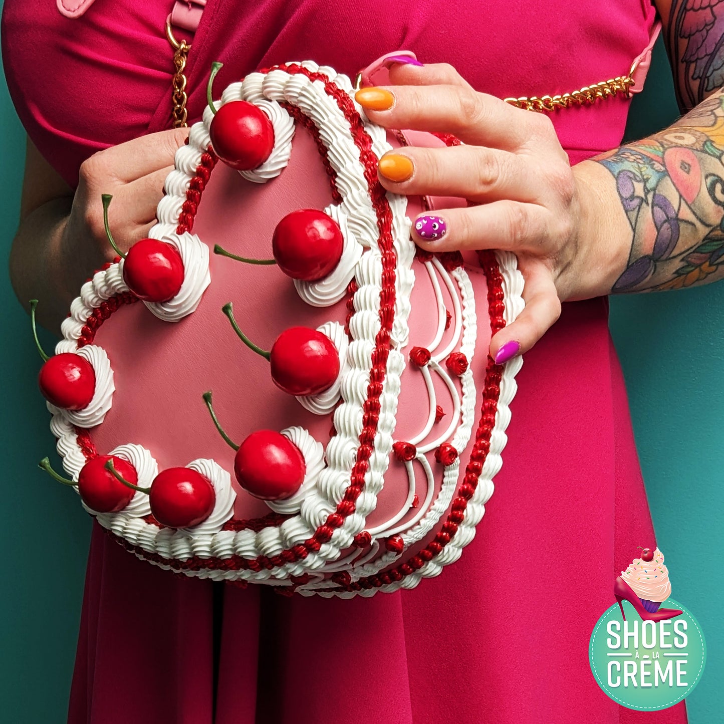 Retro Cake Handbag design