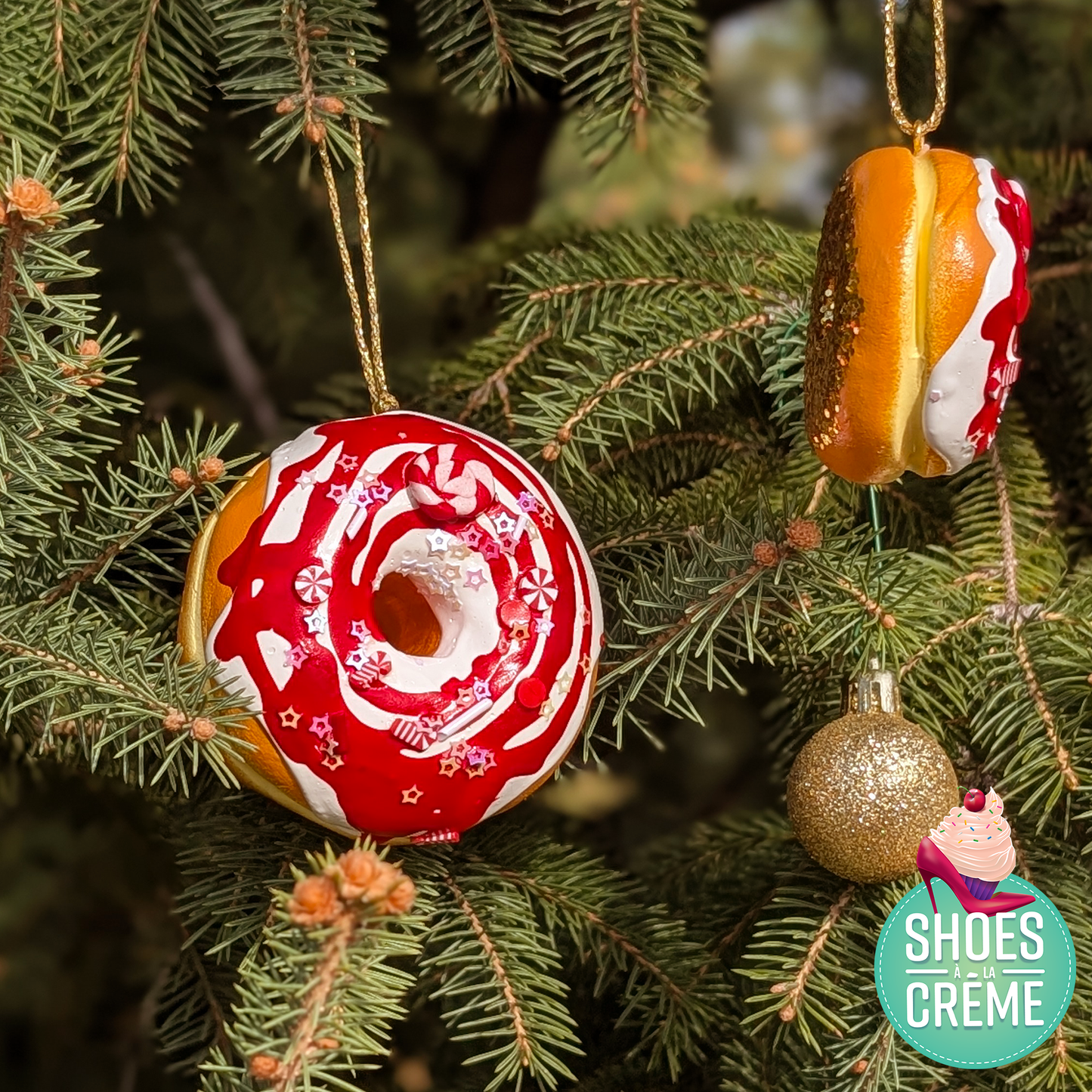 Donut de sapin sucre d'orge