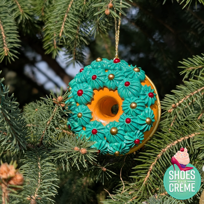 Donut de sapin couronne des fêtes