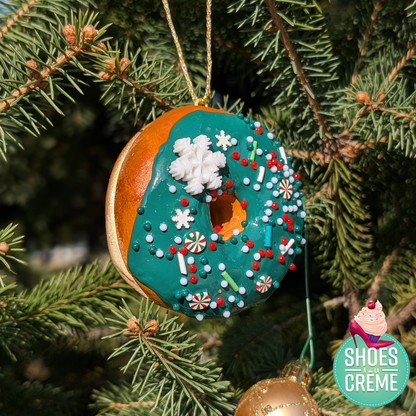 Donut de sapin vert