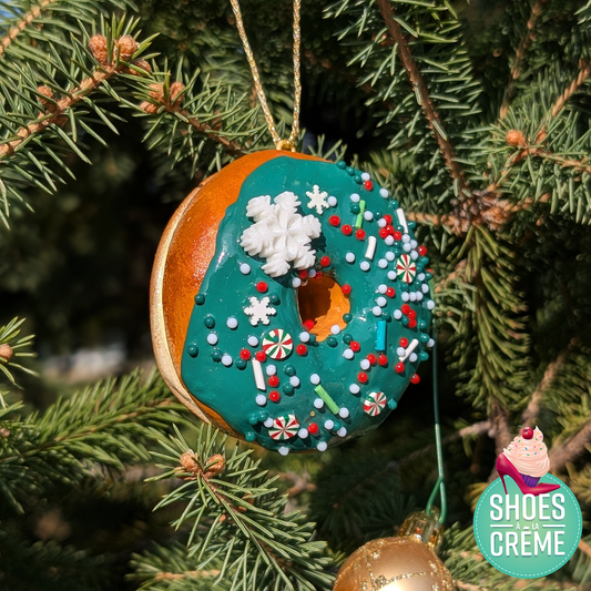 Donut de sapin vert