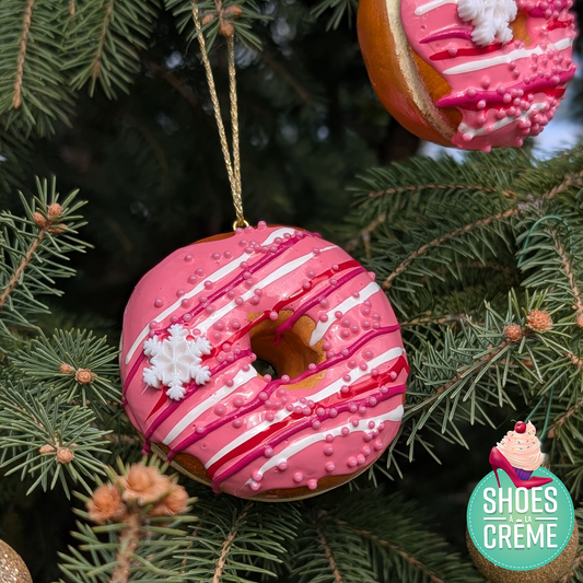 Donut de sapin rose