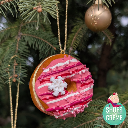 Donut de sapin rose