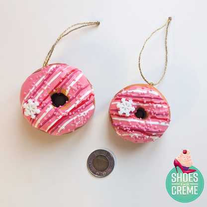 Donut de sapin rose