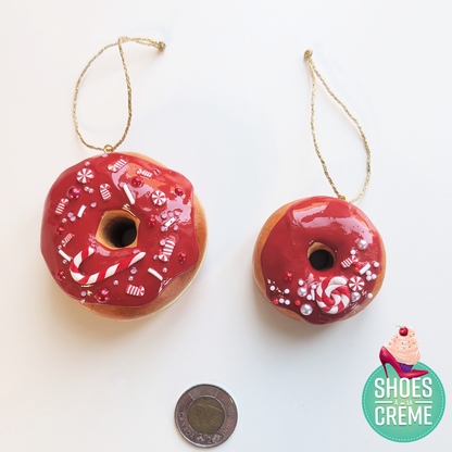 Donut de sapin rouge