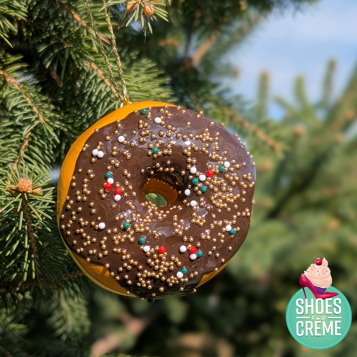 Donut de sapin chocolat