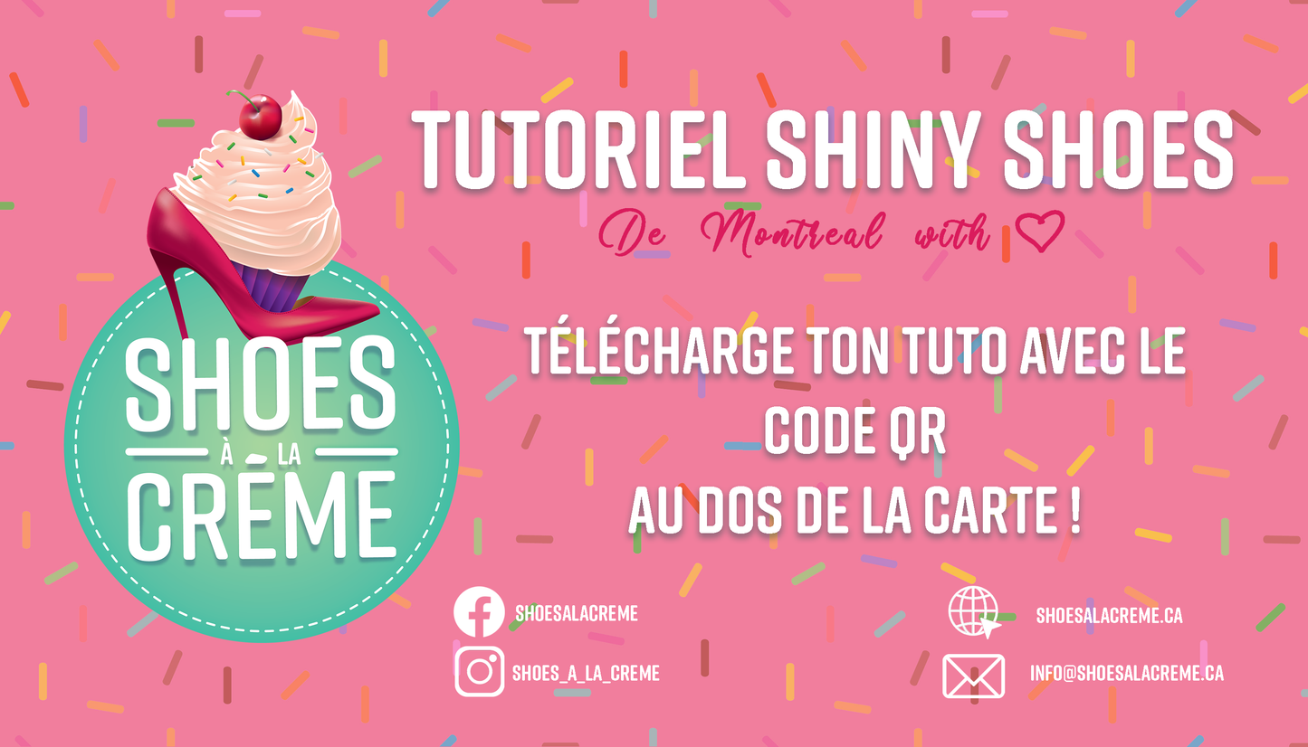 KIT DIY + Tutoriel SHINY SHOES