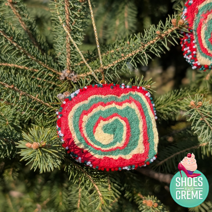 Tranches de bûche de sapin