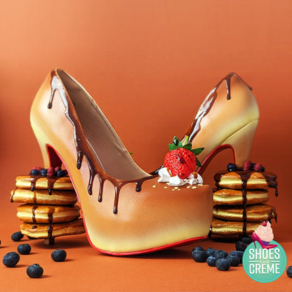 Maple Syrup Pancake Heels